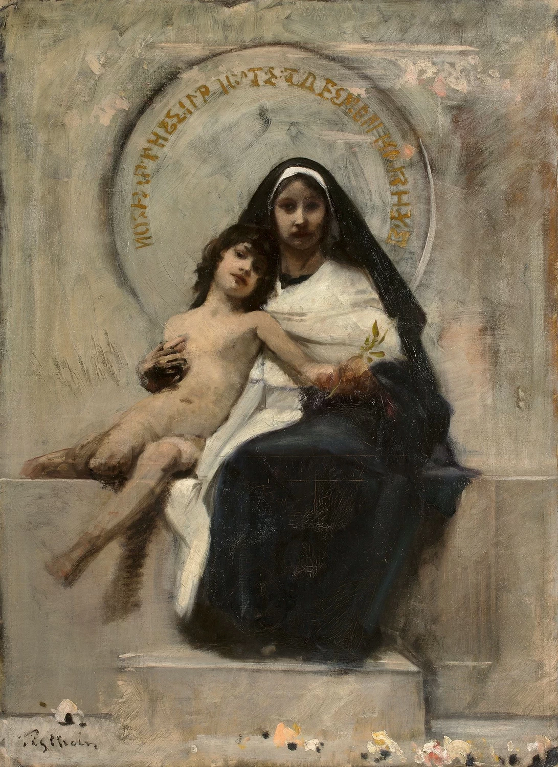 Bruno Piglhein - Madonna col Bambino 1